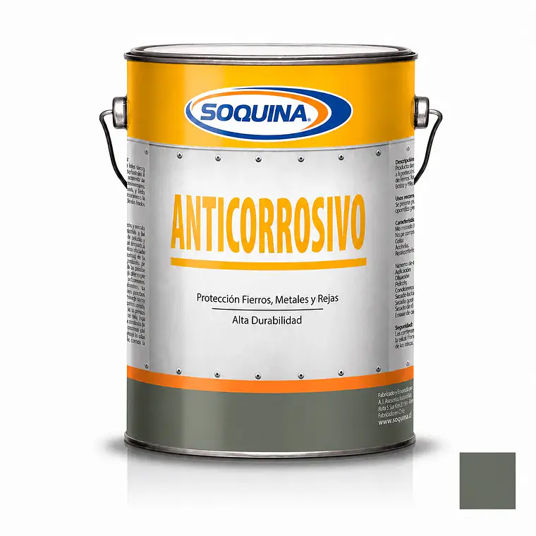 ANTICORROSIVO SOQUINA 1 GALON GRIS VERDOSO 20433301 1