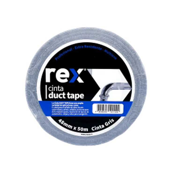 CINTA DUCTOS REX GRIS 48MM X 50 MT 30472 1