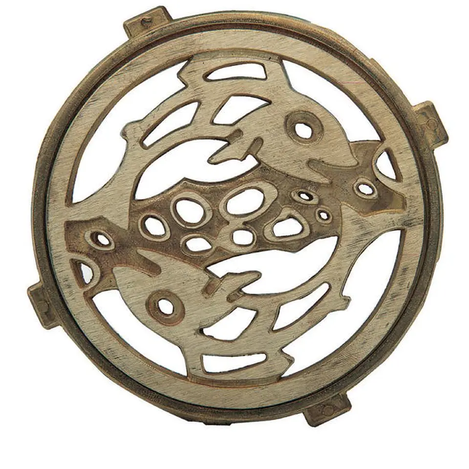 REJILLA PILETA BRONCE REDONDA 150 MM 109243 1