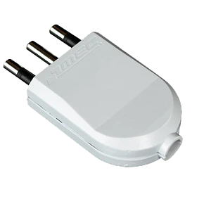 0300MV0292 ENCHUFE MACHO PLANO 2P+T 16 A.MEC BLANC