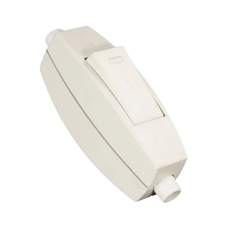 0100IV0075 INTERRUPTOR MEC VOLANTE LAMPARA BLANCO 1