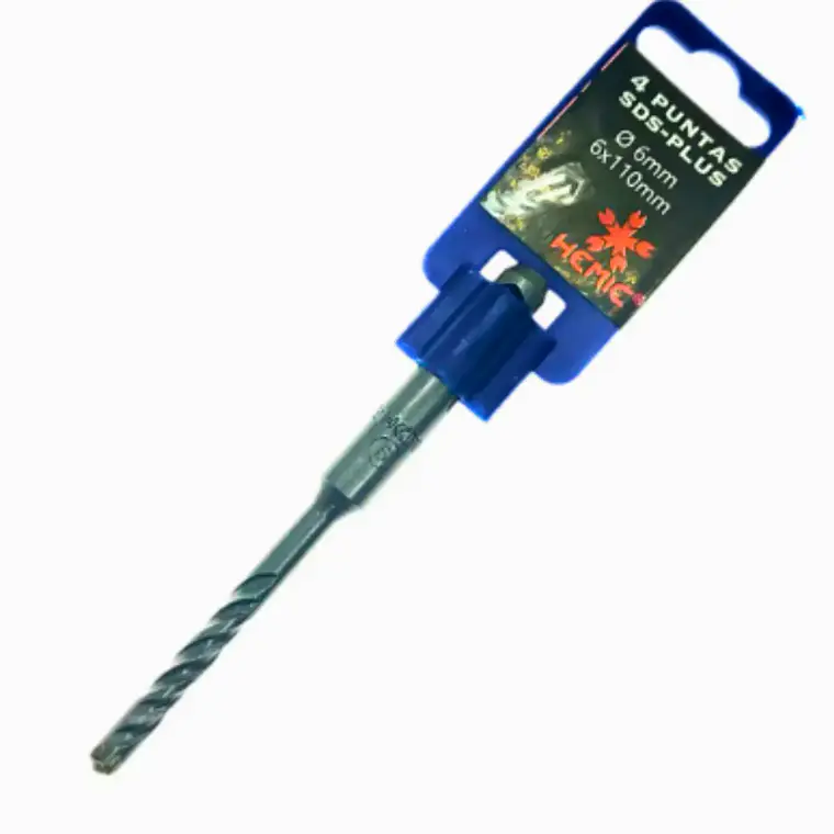 BROCA SDS PLUS HEMIC 4P 2VIDIAS 6MMX110MM 884060110 1
