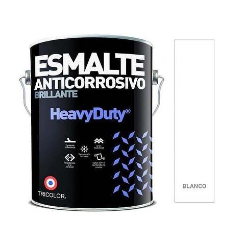 ESMALTE ANTICORROSIVO BRILLANT TRICOLOR BLANCO 1GL