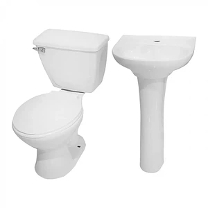 SALA BAÑO TREBOL BARCELONA BLANCO 4PZ.30.5CM.176339-176340-78042-780011
