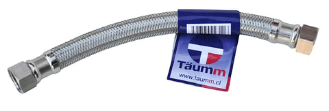FLEXIBLE AGUA CALEFON 1/2" HIHIX25 CM TAUMM 051033211