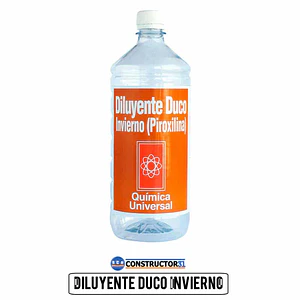 DILUYENTE DUCO INVIERNO QUIMICA UNIVERSAL 1 LT 6016066505