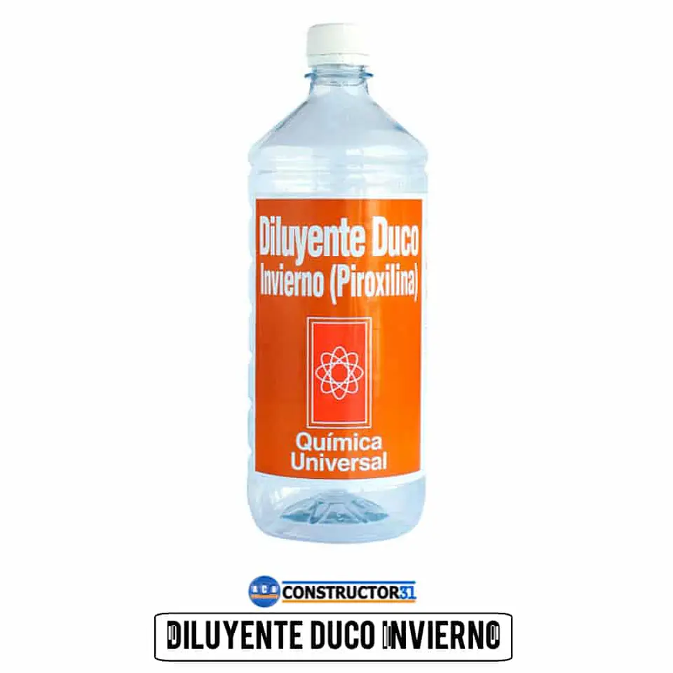 DILUYENTE DUCO INVIERNO QUIMICA UNIVERSAL 1 LT 6016066505 1