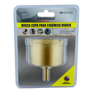 BROCA DIAMANTADA 55 MM CROWNMAN CM-SC3255