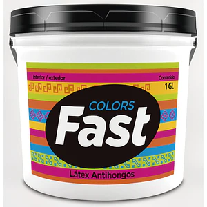 LATEX FAST TRICOLOR ALMENDRA GALON