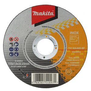 DISCO CORTE ACERO INOX. MAKITA 4.1/2