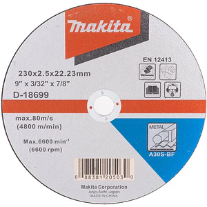 DISCO CORTE METAL MAKITA 9