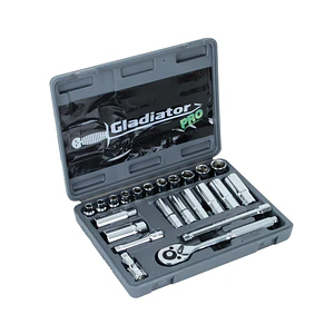 JUEGO DE DADOS GLADIATOR 3/8'  23 PCS JT 823 054882