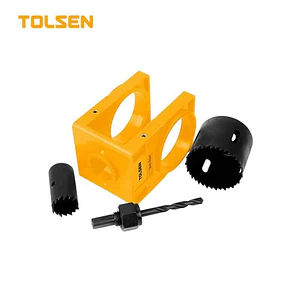 JUEGO INSTALAR CERRADURAS TOLSEN 4PZAS 75863