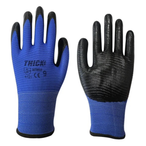 GUANTE KUPPEL NITRILO AZUL P/RUGOSA THICK 4121 PM0230
