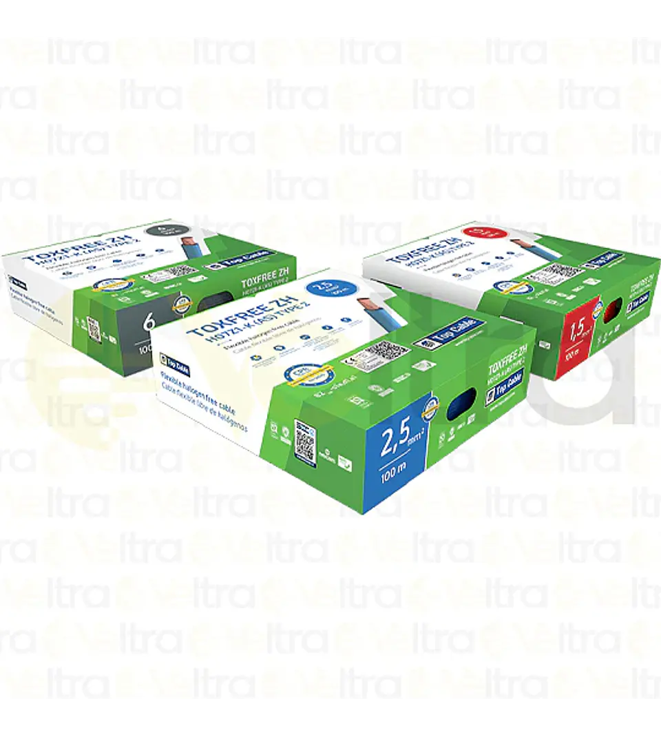 CABLE EVA TOXFREE 1.5MM.X METRO VERDE H07Z1 1