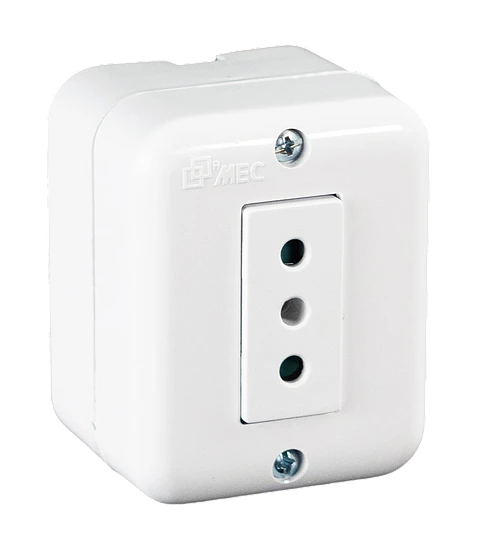 0200TA0541 ENCHUFE MEC S/P SIMPLE 10 A.BLANCO