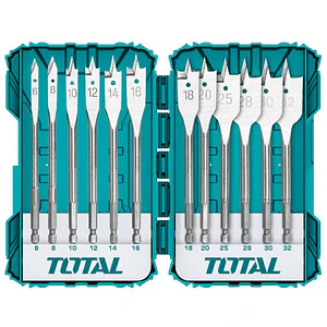 JUEGO BROCAS PALETA TOTAL 12 PZS TACSDL1201