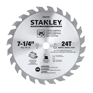 HOJA SIERRA CIRCULAR STANLEY 7.1/4
