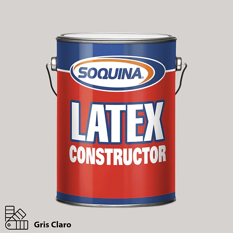 LATEX CONSTRUCTOR GRIS CLARO GLN. 21957101