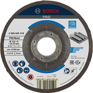 DISCO DESBASTE BOSCH 4.1/2