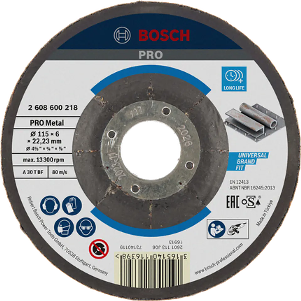 DISCO DESBASTE BOSCH 4.1/2