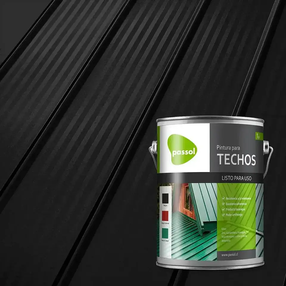PINTURA TECHO PASSOL NEGRO 1 GLN. 101415003 1