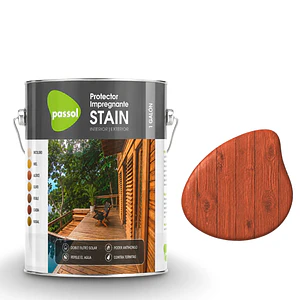 IMPREGNANTE STAIN PASSOL CAOBA 1 GLN.