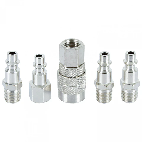 SET ACOPLE MUZI COMPRESOR 5 PZ.1/4" 044110