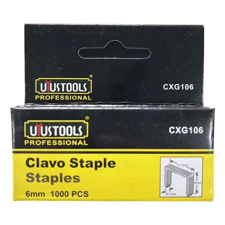 GRAPA UYUSTOOLS 6MM x 0,7 (1000 UN) CXG106 1
