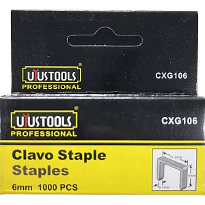 GRAPA UYUSTOOLS 6MM x 0,7 (1000 UN) CXG106
