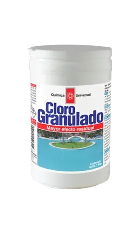 CLORO PISCINA GRANULADO Q. UNIVERSAL 1KG 6090010150