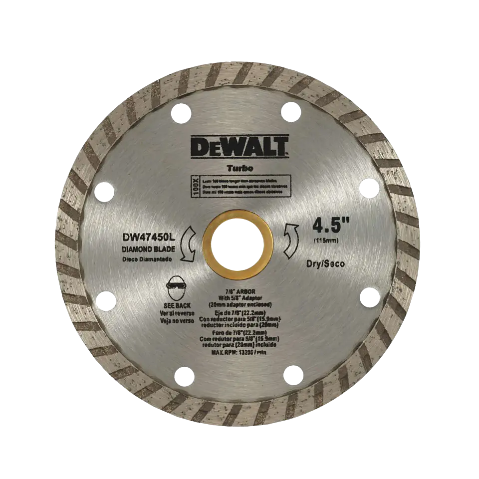 DISCO DIAMANTADO DEWALT 4.1/2