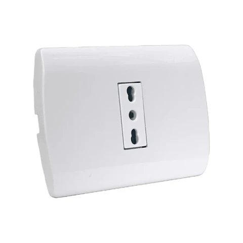 0200TA0505 ENCHUFE MEC EMB.SIMPLE 10/16 A.BLANCO