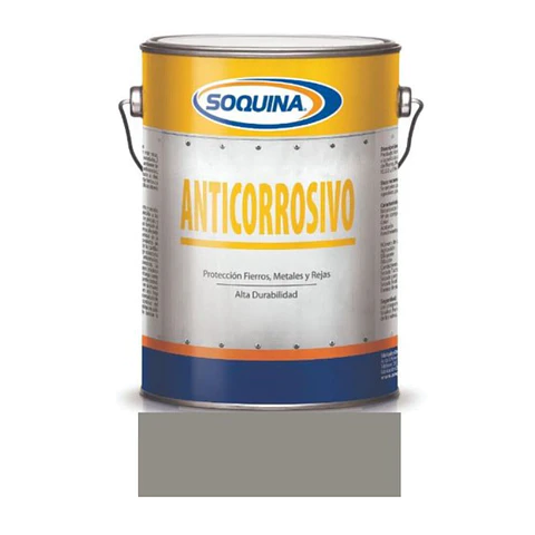 ANTICORROSIVO SOQUINA 1 GALON GRIS PERLA 20360001