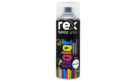 BARNIZ SPRAY REX BRILLANTE 400ML.60045