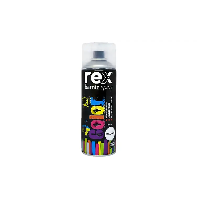 BARNIZ SPRAY REX BRILLANTE 400ML.60045 1