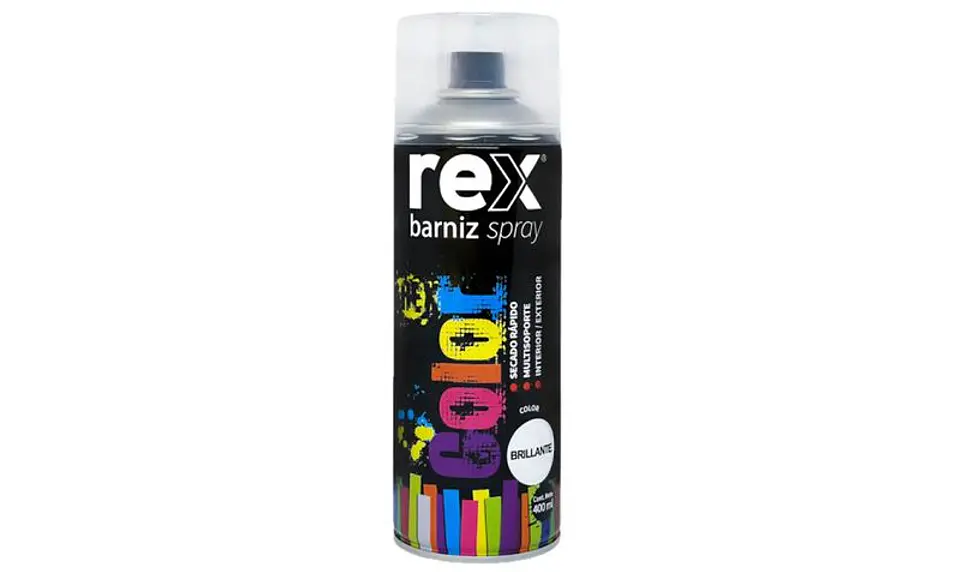BARNIZ SPRAY REX BRILLANTE 400ML.60045 1