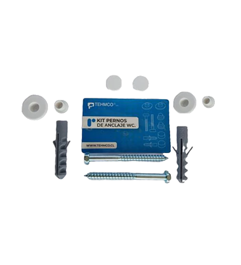 KIT PERNOS FIJACION TAZA WC THEMCO 10093291