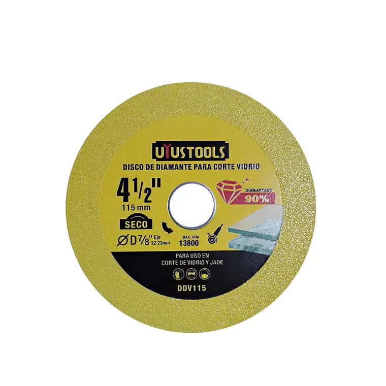 DISCO CORTE VIDRIO UYUSTOOLS 4.1/2 DDV115 1