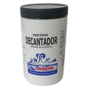 DECANTADOR PISCINA DIDEVAL 1 KG POTE 7805514000910