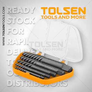 EXTRACTORES DE TORNILLOS 5PCS TOLSEN 33505