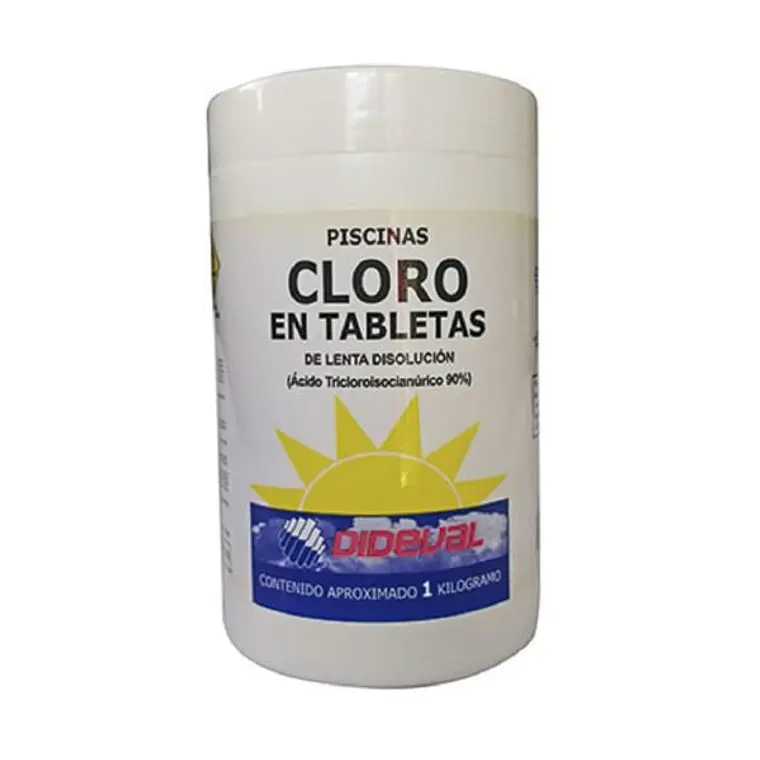 CLORO PISCINA DIDEVAL 200GR.1KG.TABLETAS 400873 1