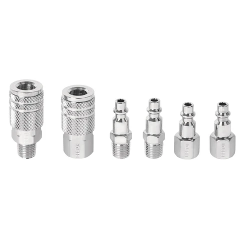 SET ACOPLE PRETUL COMPRESOR 6 PZ.1/4" 27030