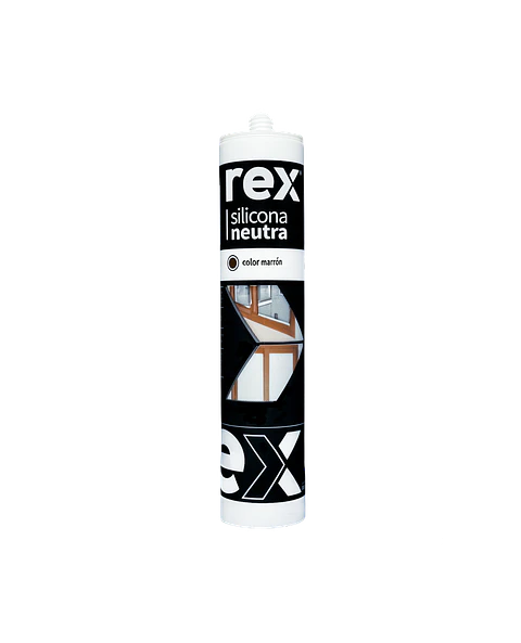 SILICONA REX NEUTRA MARROM 300 ML.30498