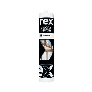 SILICONA REX NEUTRA MARROM 300 ML.30498