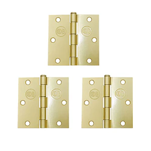 BISAGRA ACERO ODIS BRONCE 3.5X3.5X2MMX3UNI BIS0000202