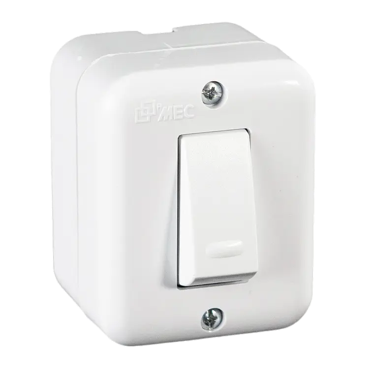 0100IA0346 INTERRUPTOR MEC S/PUESTO TIMBRE 10 A.BL 1