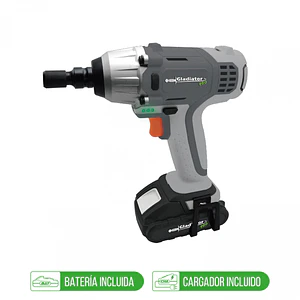LLAVE ATORNILLADOR IMPACTO GLADIATOR 18V C/BAT ALI812/18CI 054333