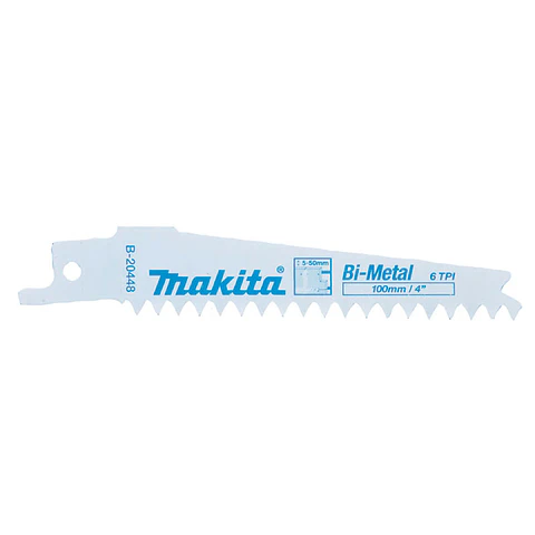 HOJA SIERRA SABLE MAKITA 100MM.6TPI BIM.PLA.B-20448