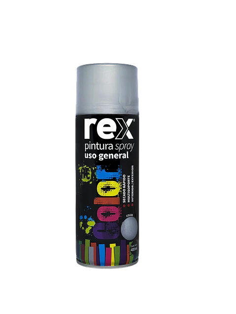 SPRAY REX ALUMINIO 400 ML.60001